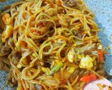 Foto langkah ke 5 dari resep Hot Spaghetti Tradisional ala Nusantara (sisa Daging Qurban).