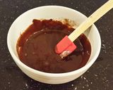 A picture of step 14 of Individual Vanilla Cheesecakes with Chocolate Ganach Topping.
