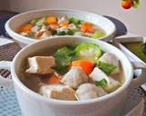 Sop oyong bakso ikan langkah memasak 4 foto