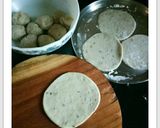 A picture of step 3 of Mangalore buns.