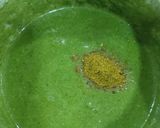 A picture of step 1 of Stuffed green masala pomfret.