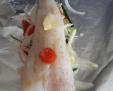 Foto del paso 2 de la receta: Merluza al papillote con verduritas
