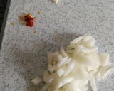 A picture of step 1 of Patatas Bravas.