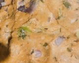प्याज ओर मेथी के थेपले (Pyaz aur methi ke theple recipe in Hindi) रेसिपी चरण 3 फोटो