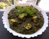 পালং পনির (Palak paneer recipe in Bengali) রেসিপির ধাপ 5 ছবি