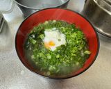 A picture of step 9 of Green Onion and Wakame Seaweed Ramen.