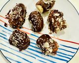 Hình bước làm 3 của món Chuối bọc socola