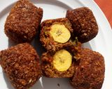A picture of step 9 of Plantain lamingtons.