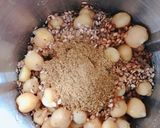 Hình bước làm 4 của món 🌱 Salad Đậu Gà & Trái Cây Thuần Chay (Vegan)