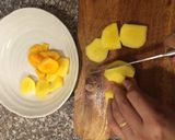 Hình bước làm 1 của món Hương nhiệt đới