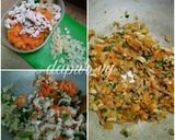 Foto langkah ke 1 dari resep LUMPIA Pedas isi Ayam Jamur.