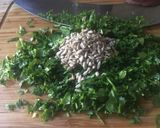 Foto del paso 1 de la receta Fetuccini al pesto de rúcula