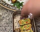 Une image de l'étape 11 de 🍳SUMMER BENTO 🎰🫒🥢OMELETTE🫑🧅 ORANAISE 🥚.