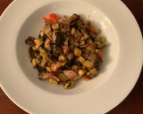 A picture of step 3 of Brisket Hash.