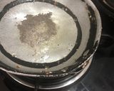 A picture of step 3 of Suji dhokla.