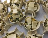 Foto del paso 5 de la receta: CANASTITAS DE ZAPALLITOS, VEGETALES 🌶🌽🧅🧄🫑🥕VARIOS Y 🧀QUESOS🧀
