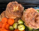 A picture of step 6 of Air Fryer Yorkshire Pudding.
