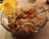 Almás ananászos burgonyasaláta #gluténmentes #tejmentes recept fázis 4 fotója