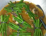 Foto langkah ke 2 dari resep Mangut Ikan Cue Kacang Panjang.