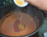 A picture of step 9 of Veg Kolhapuri | vegetable Kolhapuri restaurant style.