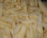 A picture of step 1 of Masala FingerChips.