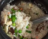 A picture of step 6 of Vegetable Pulao.