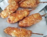 A picture of step 9 of Vegetarian Korean Corn Dog (korean snack).
