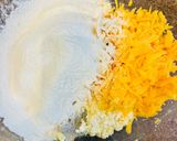 A picture of step 2 of Cottage Cheese and Cheddar Buns.