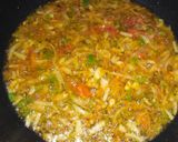 A picture of step 9 of Desi chicken clear soup.
