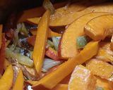 Une image de l'étape 2 de 🍲One pot Farfalle poivron potimarron.