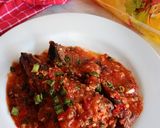 Foto langkah ke 8 dari resep Pecak Ikan Asap Santan khas Pekalongan.