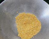 A picture of step 2 of Sweet Pongal.
