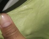 Foto langkah ke 2 dari resep Roti sisir pandan.
