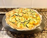 Foto del paso 9 de la receta Pastel con calabacín y salchichas “sin glúten”(Cake with zucchini and “gluten-free” sausages)