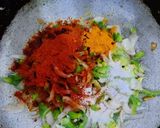 A picture of step 3 of Chilli paneer semi gravy.