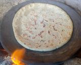 A picture of step 8 of Gujarati thali.