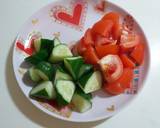 蕃茄小黃瓜橄欖油沙拉食譜步驟1照片