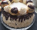 Pas rețetă Tort profiterol 8 fotografie