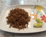Hình bước làm 6 của món Bò khô sợi