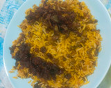 عکس مرحله 1 از دستور عدس پلو با گوشت