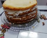 عکس مرحله 6 از دستور کیک شکوفه 🌺