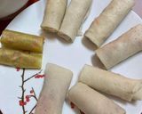 Hình bước làm 9 của món Vietnamese fried spring rolls (nem/chả giò)