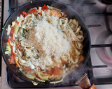 Foto del paso 3 de la receta: Tallarines con verduras, soja y aceto balsámico!