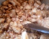 A picture of step 4 of Apple chicken.