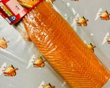 A picture of step 1 of Salmon Gravlax.