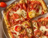 Foto del paso 3 de la receta: Pizza con base de coliflor en AirFryer