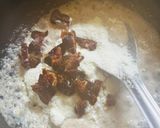 A picture of step 5 of Walnut Halwa.