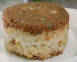 Foto langkah ke 5 dari resep Nasi tim lapis daging Mpasi 1y #MPASI4Bintang.
