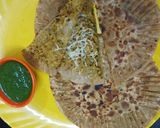 A picture of step 5 of Stuffed Cheesy Mooli Paratha.