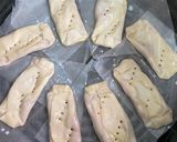 Foto del paso 1 de la receta: Palitos de salmón con queso y de sobrasada airfryer
